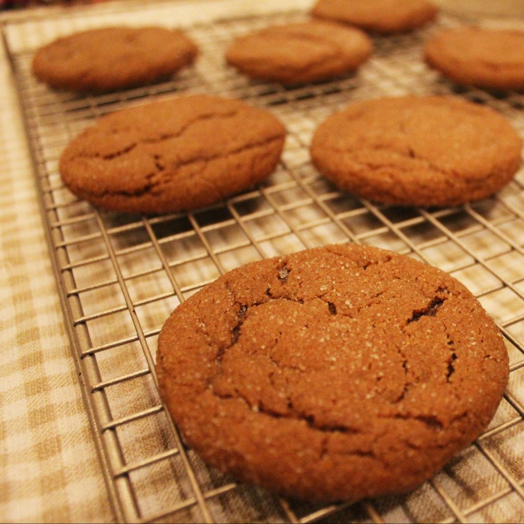 Chewy Ginger Molasses Cookies - Day Lilly