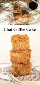 chai coffee cake