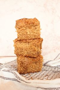 stacked chai coffee cake